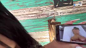 uhh, morena gostosa hooked up with some random dude at the inn, ya know