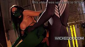 anal with horny venom avengers parody 😈