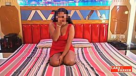 Why does Alejandra want fame through room casting?