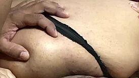 Webcam session ends with homemade creampie