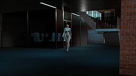 office bitch gives hardcore blowjob cumshot