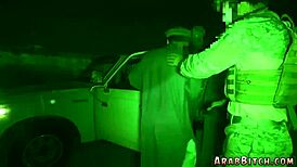 Oh man, that teen got caught sneaking into the army base by a cop!