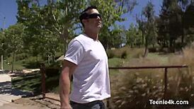 Adorable teen pussy waits for big penis.