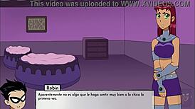 kitten, you're a cheating slut, i’m breaking starfire’s ass with beast girl anal!