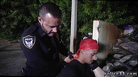 Cop hooks up with young gay boy