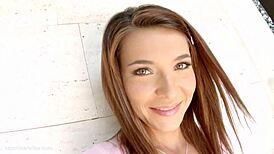 Alexis Brill Fingers Herself in Detailed Solo Masturbation