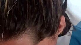 Blonde Cum Eater Craves a Liquid Lunch