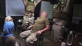 Oh man, that teen got caught sneaking into the army base by a cop!