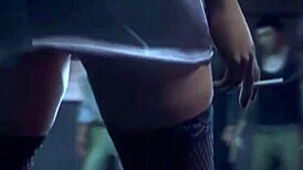 Wow, lustful girl gets wild group sex outdoors with gangsters 😍