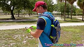 Pokemon teens getting facials at the party 😈