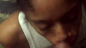 Nasty blowjob that feels amazing.