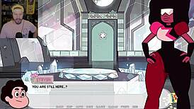 When I, Steven Universe, travel back to the past for gem domination, I end up masturbating and fingering those boobs and pussy with my fingers.