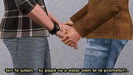 yaoi 18 corazones criminales capitulo 13 😏