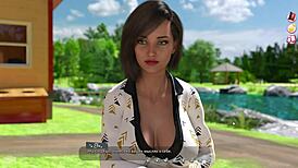 Wow! Watch Hot Anime Babe Flash Big Nipples In Public!