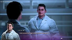 Apocalust 15 - Stepsis takes cum on tight pink pussy in 3D game