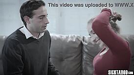 Petite blonde milf gets slammed hard by a random guy with huge cock. Is this her wildest ride yet?