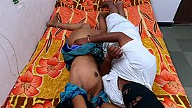 Indian Couple Enjoys Midnight Romantic Encounter