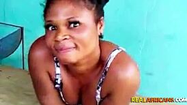 Wow! Check this spicy black girlfriend riding in amateur sextape