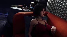 ada wong encounters the d-virus in parody