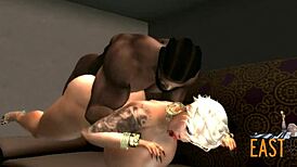 Big Booty Tushi Graham Bent Over Doggystyle Fucking