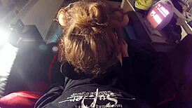 omg, surprise blowjob with cumshot right in my mouth... so hot! 😍