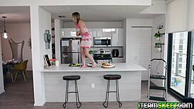 Kara, with blue eyes and braces, gets picked up by the stud who slides his prick into her cunt in the cinema.