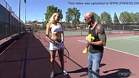 Horny hunk blasted her with messy load 😏 tight pussy wet