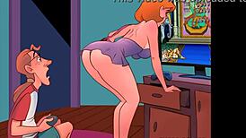 Skipping Class To Fuck Uncle Catches College Girl In Hentai Anime Scene