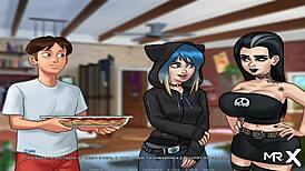 Summertime Saga: Jerk Off To Her Big Ass Pussy