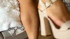 My hot stepmom shows off her shaved holes in missionary position