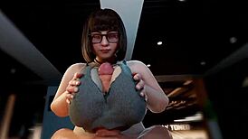 Mei’s sexy Overwatch adventures in 3D compilation by Eddysfm!