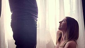 i watch celestina blooms deepthroat my huge monster cock