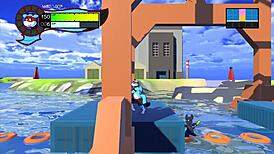 In the secret onsen, oh so hero feels intense emotions during the gay hentai sex orgy with big cocks and furry banging