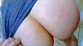 Pretty Latina blonde with big natural tits