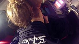 omg, surprise blowjob with cumshot right in my mouth... so hot! 😍