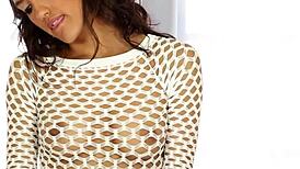 Sucking masseuse spunked in gloryhole, facial and blowjob included