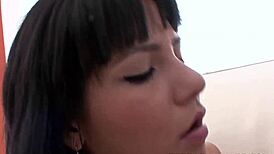 busty stepteen licking and fingering in high definition lesbian scene with big tits