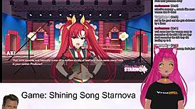 Vtuber Lewdneko Plays Shining Song Starnova Aki Route Part 2