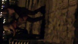 Tanja, Swiss girl, gives wet pussy to Spanish man while spying.