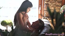 Classy Teen 18+ Assfucked Slowly in Glamour Scene