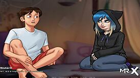 Summertime Saga: Jerk Off To Her Big Ass Pussy