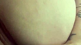 Blonde solo anal squirt with wet fingering and assfucking intensity