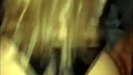 Real amateur blonde bent over in doggystyle