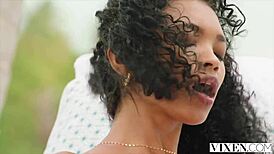 barbie, the vixen model, charms her strict photographer with some deep sucking