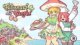 futanari di funghi hentai game ep 1 with shemale cum sauce at restaurant