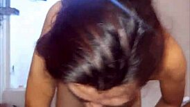 I give oral to colombian amateur nora in pov