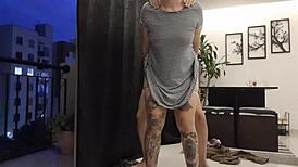 sexy latina with small tits and curves