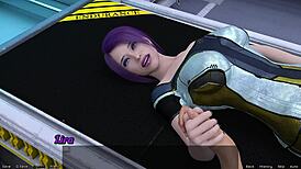 Stranded in Space 41: Shy Emo Girl Seeks Dating Help with Curvy Outfit