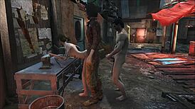 Conversational: Fallout 4 Diamond City Public Fuck 2 Gets Wild With Hentai Brunette. Outdoor Action in 3D Cartoon Game!