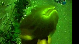 Stunning girlfriend performs nude blowjob outdoors on the street at night